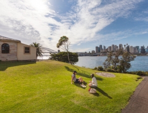 Goat Island on the Harbour Cruise in Sydney Australia